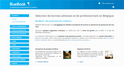 Desktop Screenshot of bluebook.be