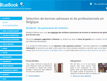 Tablet Screenshot of bluebook.be